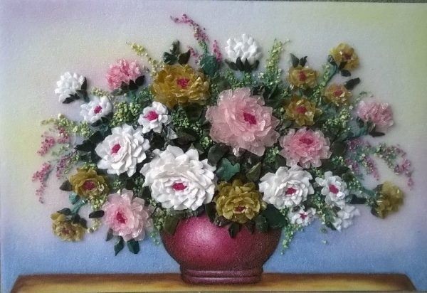 gemstone-painting-basket-chrysanthemum-3