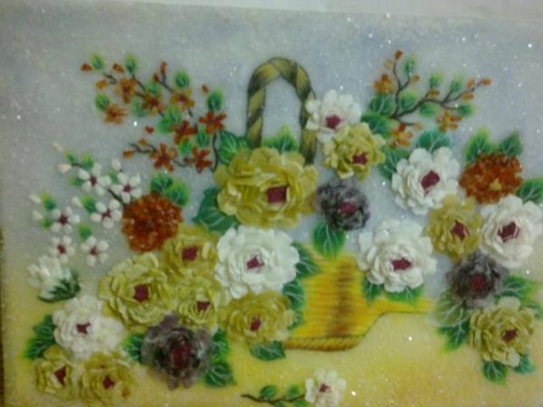 gemstone-painting-chrysanthemum