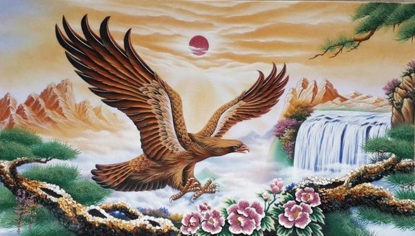 gemstone-painting-eagle