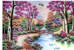 Gemstone painting - foreign landscape 11