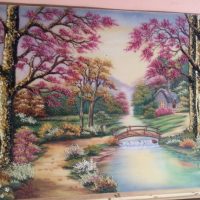 Gemstone painting - foreign landscape 28