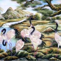 Gemstone painting - foreign landscape 6