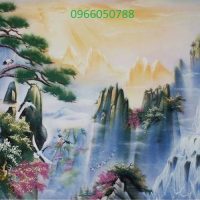 gemstone painting, piece of art, gemstone picture