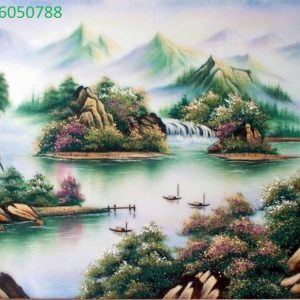 Gemstone painting - foreign landscape 37