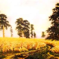 Gemstone painting - foreign landscape 62