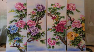 Gemstone painting - four-season picture 12