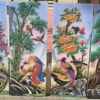 Gemstone painting - four-season picture 13