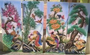 Gemstone painting - four-season picture 13