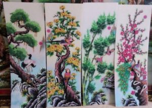 Gemstone painting - four-season picture 7