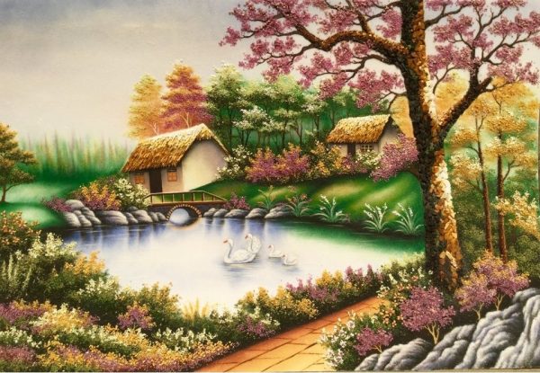 gemstone-painting-happy-small-house