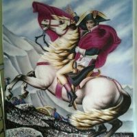 Gemstone painting - portraits Napoleon