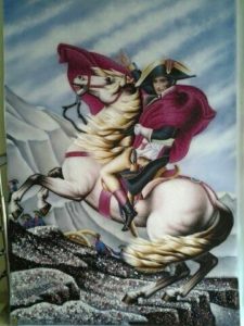 Gemstone painting - portraits Napoleon