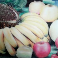Gemstone painting - still-life