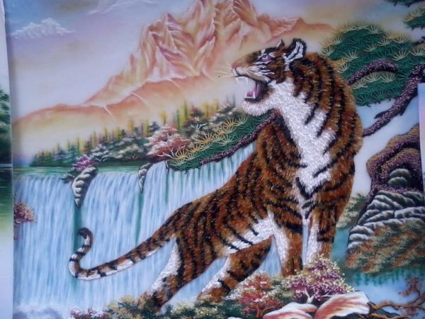 gemstone-painting-tiger