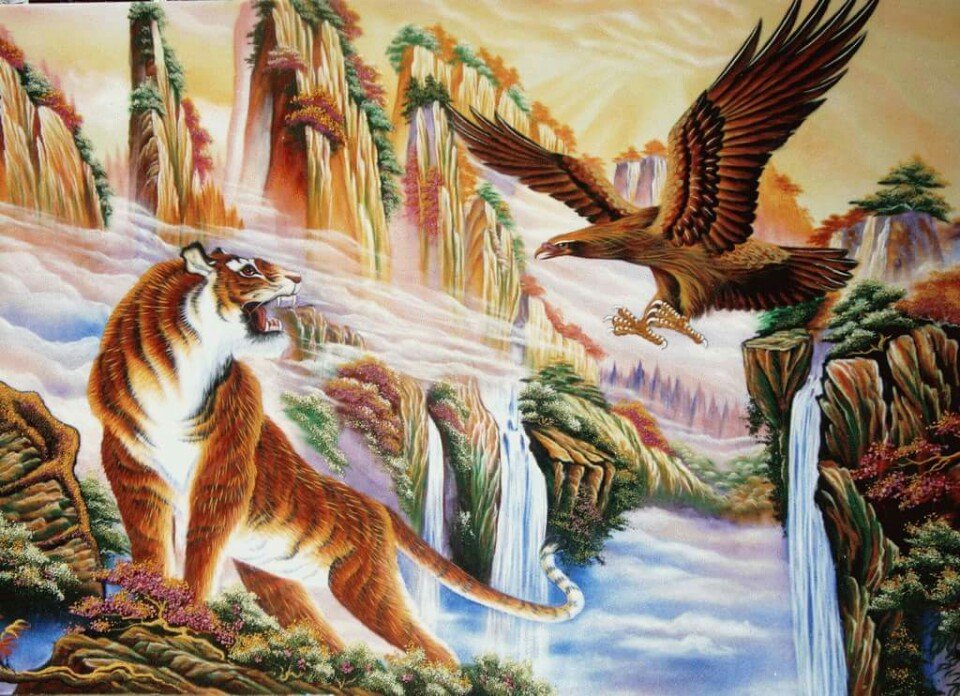 gemstone-painting-tiger-eagle