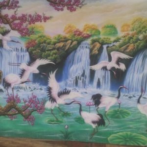 Gemstone painting - Vietnamese water-colour 17
