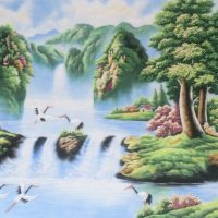 Gemstone painting - Vietnamese water-colour 18