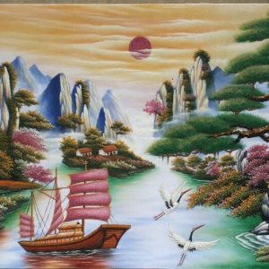 Gemstone painting - Vietnamese water-colour 20