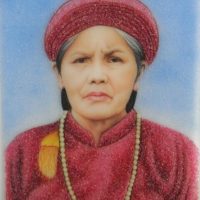 Gemstone painting - portraits 14