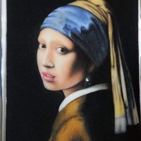 Gemstone painting - portraits 15