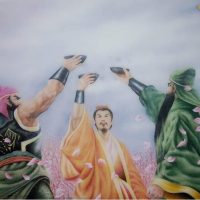Gemstone painting - portraits 6