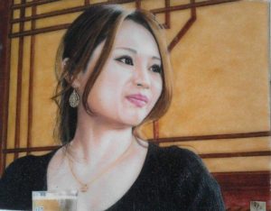 Gemstone painting - portraits 8