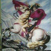 Gemstone painting - portraits Napoleon 1