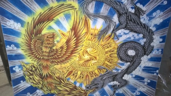 gemstone-painting-dragon-and-phoenix