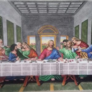 Gemstone painting The Last Supper 1