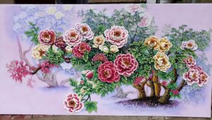 tranh đá quý đẹp