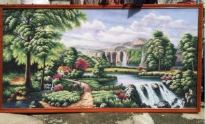 Gemstone painting vietnam