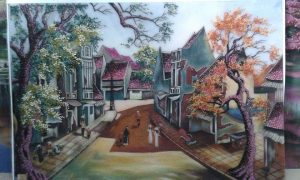 Gemstone painting vietnam