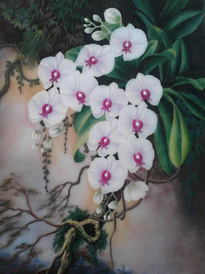 Gemstone painting vietnam