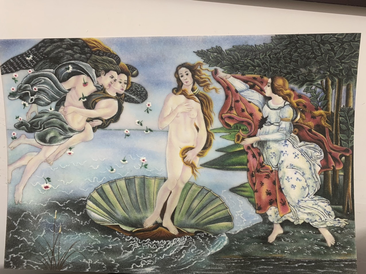 gemstone-painting-The-birth-of-Venus